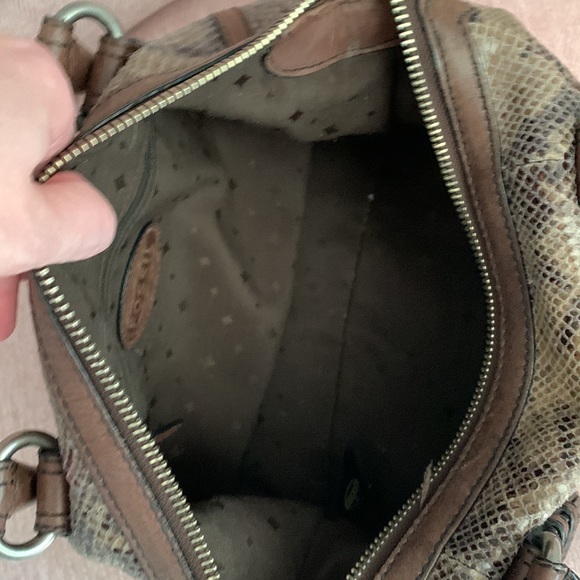 Fossil Snakeskin Look Purse - Picture 10 of 10